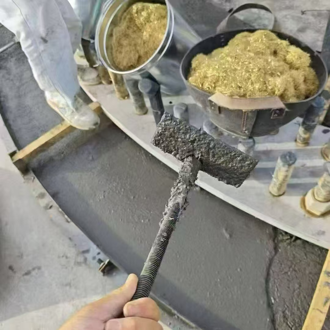 枝江C120钢纤维高强无收灌浆料 轧机压缩机汽轮机发电机锻压设备底座灌浆材料
